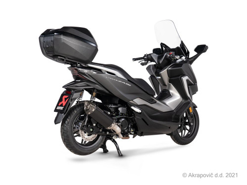 Slip-On Line Muffler SCOOTER - S-H3SO8-HRSSBL - HONDA ADV 350 ABS