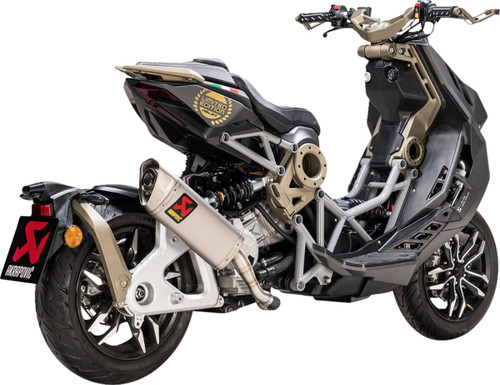 Slip-On Line Muffler SCOOTER - S-IT125SO2-APT - ITALJET DRAGSTER 125 ABS