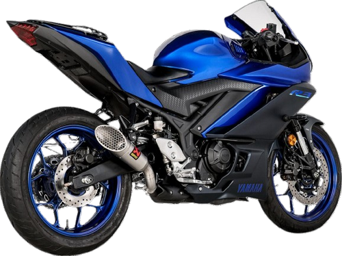 Slip-On Line Muffler - S-Y3SO6-IVOSS - YAMAHA YZF-R3 ABS