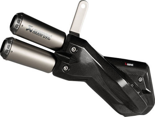 Akrapovic Slip-On Line Muffler STREET - S-D9SO18-HIFFT - DUCATI MULTISTRADA 950 S ABS