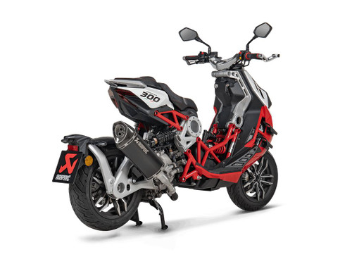 Slip-On Line Muffler SCOOTER - S-IT3SO1-HRTBL - ITALJET DRAGSTER 300 ABS