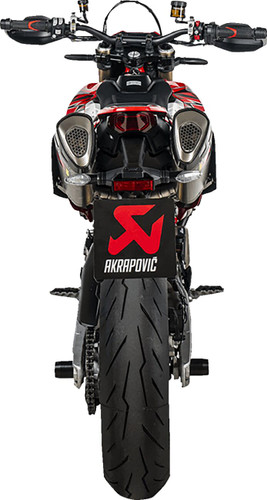 Slip-On Line Mufflers - S-D6SO2-HAPLT - DUCATI HYPERMOTARD 698 ABS