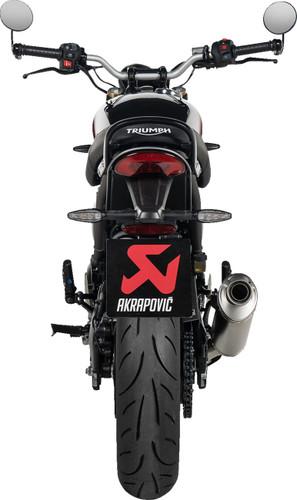 Akrapovic Slip-On Line Muffler - S-T4SO1-HDT - TRIUMPH SCRAMBLER 400 X ABS