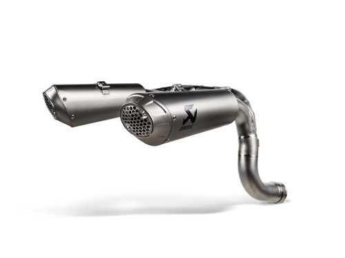 Akrapovic Slip-On Line Muffler STREET - S-D10SO8-HCHNT - DUCATI STREETFIGHTER V2 890 S ABS
