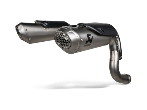 Akrapovic Slip-On Line Muffler STREET - S-D10SO8-HCHNT - DUCATI STREETFIGHTER V2 890 S ABS
