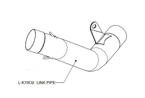 Mid, Link & Y Pipe - L-B10R1 - BMW S 1000 R ABS