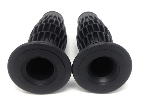 Cafe Racer & Custom Motorcycle Motorbike Soft Barrel 22mm 7/8" Black Hand Grips