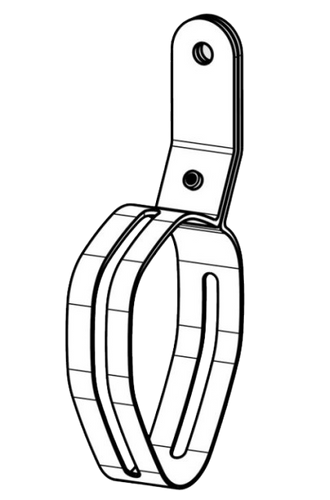 Muffler Clamp - P-MCCZ40X - KAWASAKI Z 900 ABS