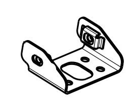 Muffler Bracket - P-X186 - KAWASAKI Z 650 ABS