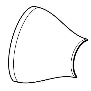 Heat Shield - P-HST12SO2R - TRIUMPH THRUXTON 1200 R ABS