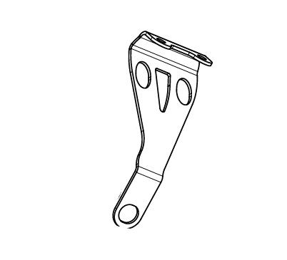 Muffler Bracket - P-X346 - YAMAHA YZF-R9 ABS