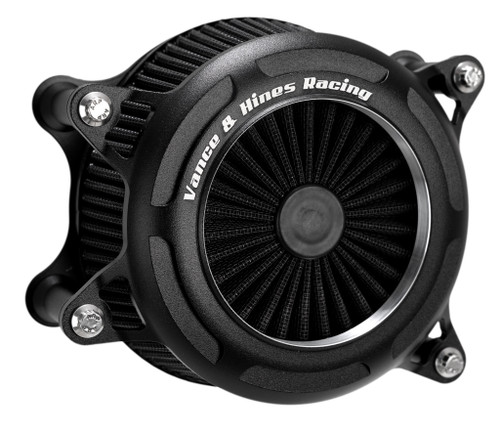 Vance & Hines V02 Onyx Air Intake Kit - 41116 - Harley Davidson FLHR 1584