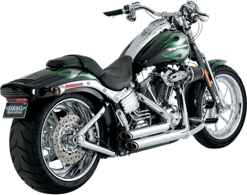 Vance & Hines Shortshots Staggered Exhaust System - 17221 - Harley Davidson FLST 1340