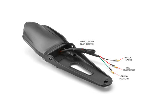 Red Lens LED Stop & Taillight for Supermoto Trail Bike Motocross