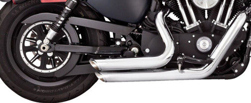 Vance & Hines Shortshots Staggered Exhaust System - 17329 - Harley Davidson XL 1200 C