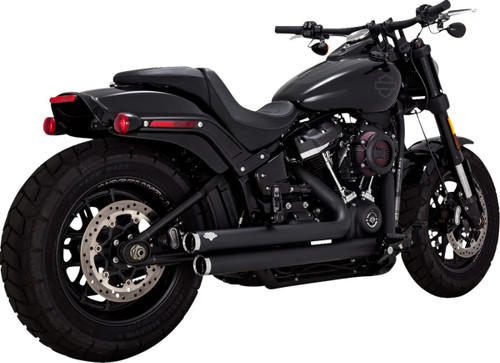 Vance & Hines Big Shots Staggered 2-into-2 Exhaust System - 47341 - Harley Davidson FLDE 1750 ABS