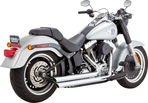 Vance & Hines Big Shots Staggered 2-into-2 Exhaust System - 17339 - Harley Davidson FLS 1690