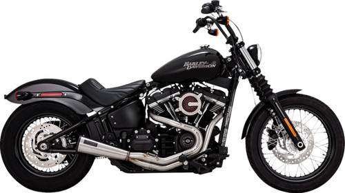 Vance & Hines 2-into-1 Upsweep Exhaust System - 27323 - Harley Davidson FLDE 1750 ABS