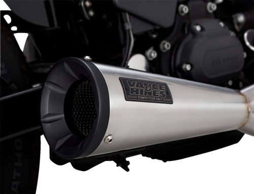 Vance & Hines 2-into-1 Upsweep Exhaust System - 27325 - Harley Davidson FXD 1340
