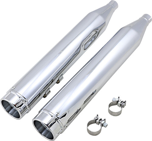 Vance & Hines Torquer 450 Slip-On Mufflers - 16673 - Harley Davidson FLHR 1340