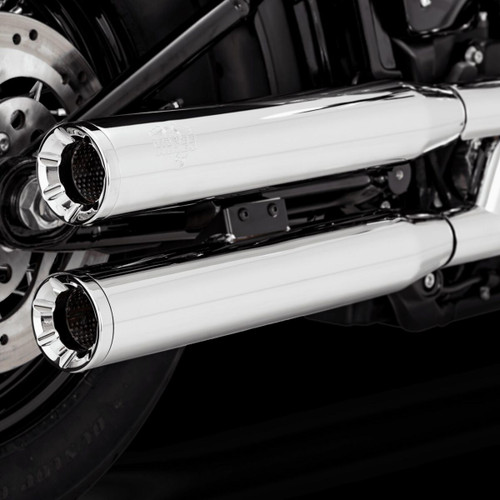 Vance & Hines Eliminator 300 Slip-On Mufflers - 16312 - Harley Davidson FLFB 1750 ABS