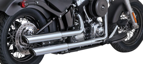 Vance & Hines 3" Twin Slash Slip-On Mufflers - 16341 - Harley Davidson FLS 1690