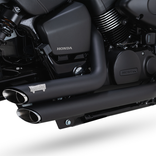 Vance & Hines Shortshots Staggered Exhaust System - 48319 - HONDA VT 750 C