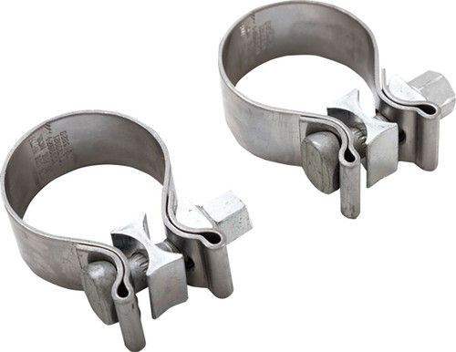 Vance & Hines Slip-On Muffler Clamps - 23715 - Harley Davidson FLHR 1340