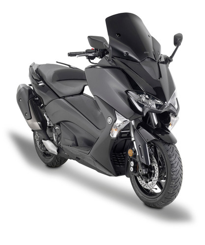 GIVI GLOSSY BLACK SPORT WINDSCREEN - D2013B - YAMAHA T-MAX 530