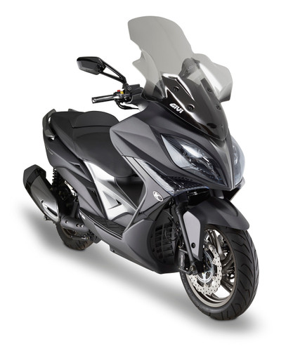 GIVI TRANSPARENT WINDSCREEN - D6104ST - KYMCO XCITING S400i TCS