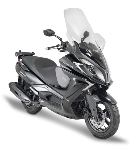 GIVI TRANSPARENT WINDSCREEN - D6107ST - KYMCO DOWNTOWN 125i TCS