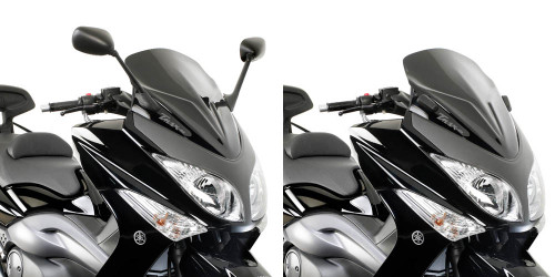GIVI GLOSSY BLACK SPORT WINDSCREEN - D442B - YAMAHA T-MAX 500
