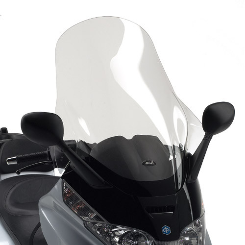 GIVI TRANSPARENT WINDSCREEN - D500ST - PIAGGIO X-EVO 125