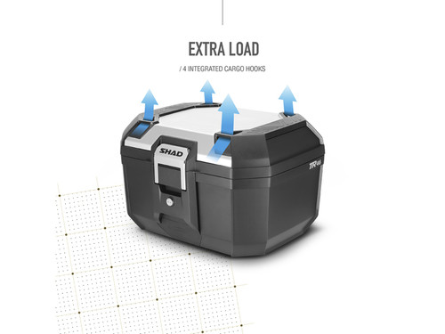 SHAD TR46 Top Box Aluminium