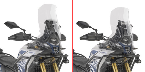 Givi D9264ST Screen 37.5 x 35 cm (H x W), Transparent for Voge 800 Rally 25...