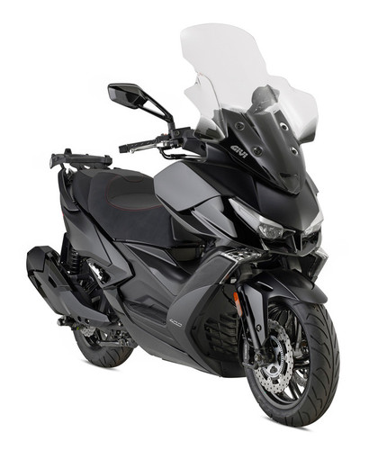 GIVI TRANSPARENT WINDSCREEN - 6128DT - KYMCO XCITING VS 400