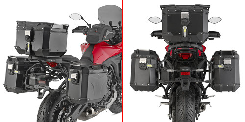 GIVI CAM-SIDE PANNIER HOLDER - PLO2177CAM - YAMAHA TRACER 7