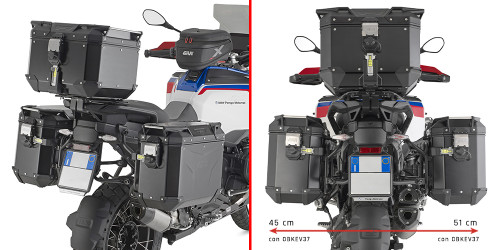 GIVI CAM-SIDE PANNIER HOLDER - PLO5146CAM - BMW R 1300 GS ADVENTURE
