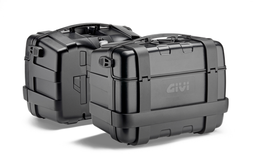 GIVI PAIR OF 46L BLACK MONOKEY TREKKER CASES - TRK46BBPACK2
