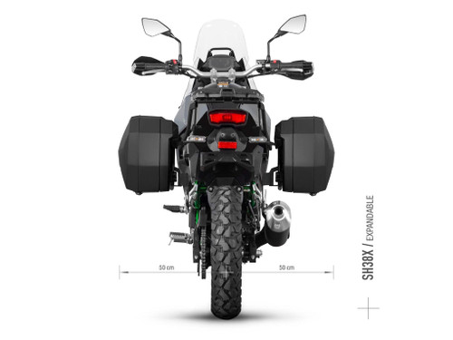 SHAD 3P PANNIER FITTING KIT - K0KL56IF - KAWASAKI KLE500
