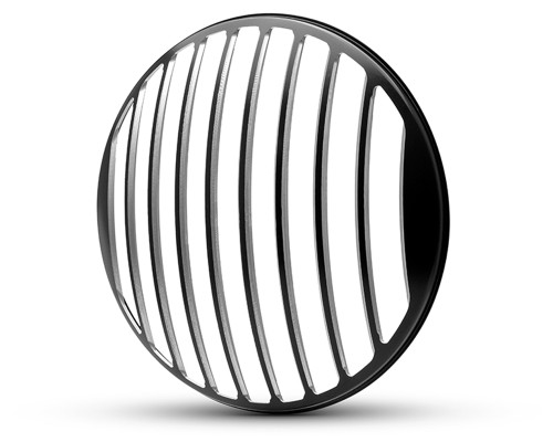 Thin Prison Grill 7" INCH Motorbike Headlight Cover Guard for Cafe Racer Scrambler Project Retro