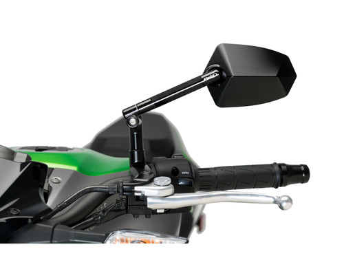 PUIG GT.1 REARVIEW MIRROR LHS BLACK - 019NN - INDIAN FTR SPORT