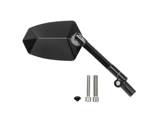 PUIG GT.1 REARVIEW MIRROR LHS BLACK - 019NN - INDIAN FTR SPORT