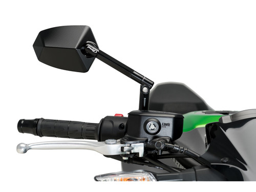 PUIG GT.1 REARVIEW MIRROR RHS BLACK - 020NN - INDIAN FTR SPORT