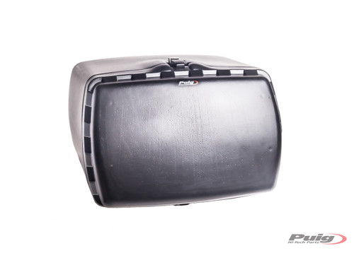 PUIG 90 LITRE MAXI TOP BOX WITH LOCK BLACK - 0468N - HONDA PCX 125