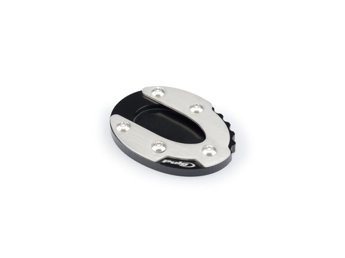 PUIG KICKSTAND EXTENSION PAD BLACK - 20198N - KAWASAKI VERSYS 1100 SE