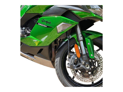 PUIG FRONT FENDER EXTENDER BLACK - 20473N - KAWASAKI NINJA 1100 SX SE