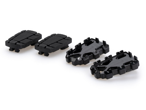 PUIG ENDURO 2 FOOTPEGS BLACK - 20851N - INDIAN FTR SPORT