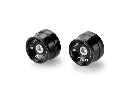 PUIG SPEED BAR ENDS BLACK - 21015N - YAMAHA YZF-R9