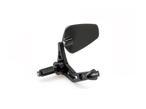 PUIG CLUTCH LEVER PROTECTOR BLACK WITH MIRROR PRO - 21441N - INDIAN FTR SPORT
